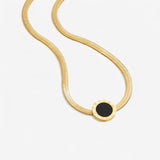 Azalea Zwarte Hanger Ketting