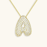 Aven Initial Diamanten Ketting