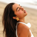 Virela gouden oorbellen