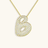 Aven Initial Diamanten Ketting