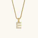 Elaria Letter Initial Diamanten Ketting