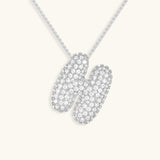 Aven Initial Diamanten Ketting