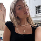 Aven Initial Diamanten Ketting