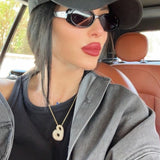 Aven Initial Diamanten Ketting