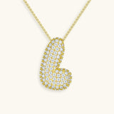 Aven Initial Diamanten Ketting