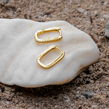 Naiya ovale hoepeloorbellen