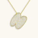 Aven Initial Diamanten Ketting