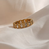 Calista Tijdloze Diamant / Gouden Ring