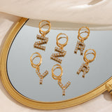 Velora Initial Letter Oorbellen