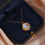 Eloa Lunar Gouden Ketting