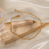 Aureen Gouden Enkelbandje