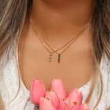 Flo diamanten ketting