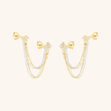 Ziri diamanten ketting stud