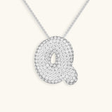 Aven Initial Diamanten Ketting