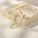 Jani Chain Cuff Oorbel