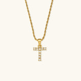 Elaria Letter Initial Diamanten Ketting