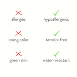 Azalea Zwarte Hanger Ketting