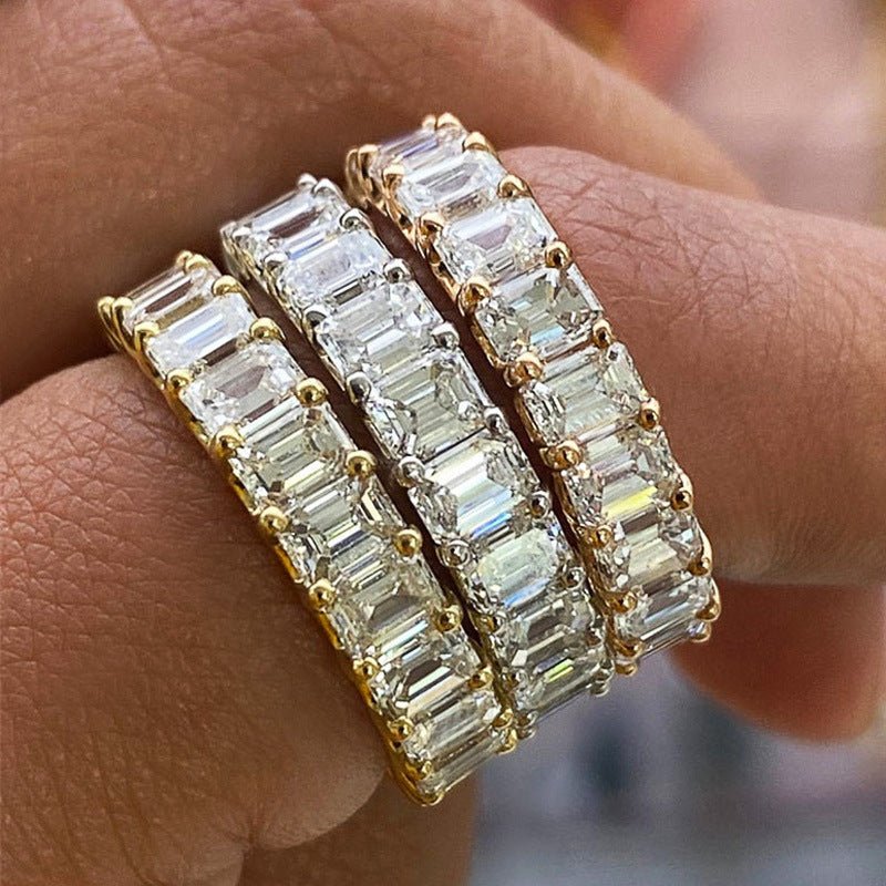 Kubieke ring goud
